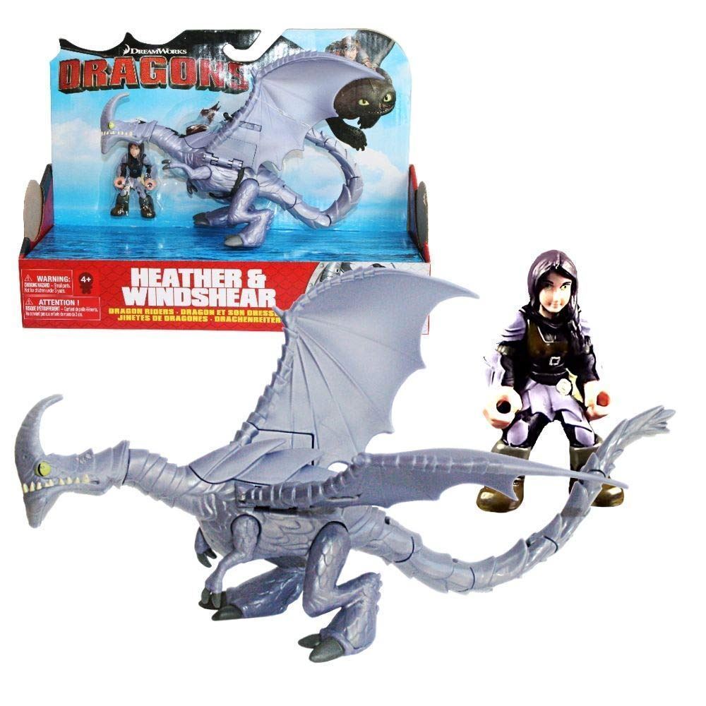 How To Train Your Dragon Heather & Windshear Action Figures How To Train Your Dragon Heather & Windshear Action Figures