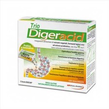 Pool Pharma Trio Digeracid Integratore Funzione Digestiva 12 Bustine