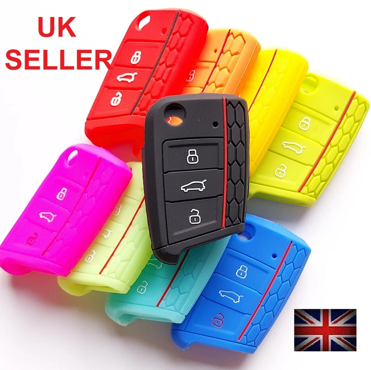 SEAT REMOTE KEY ALHAMBRA IBIZA LEON TOLEDO ALTEA ARONA COVER 3