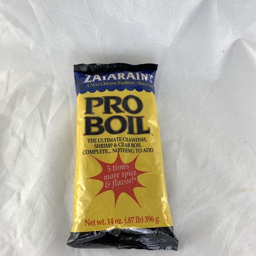 Zatarain's Pro Boil, 14 oz (396g) Bag For 15 lbs of Crawfish, Crab or