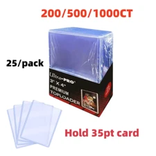 Ultra Pro Premium 3 X 4 Top Loader 200/500/1000ct 35pt Card Holder Protection