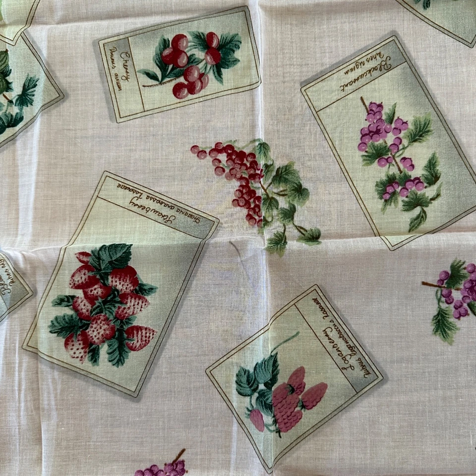 Bufanda cuadrada floral vintage LAURA ASHLEY pañuelo de algodón rosa 21x21 pulgadas Foto 3 de 4