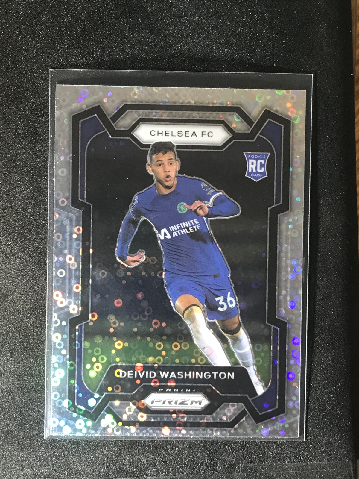 2023-24 Panini Prizm EPL Breakaway Prizm #199 Deivid Washington RC