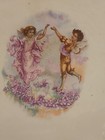 Vintage Antique 2 Cherubs Large Serving Dish Brand Unknown — photo 5