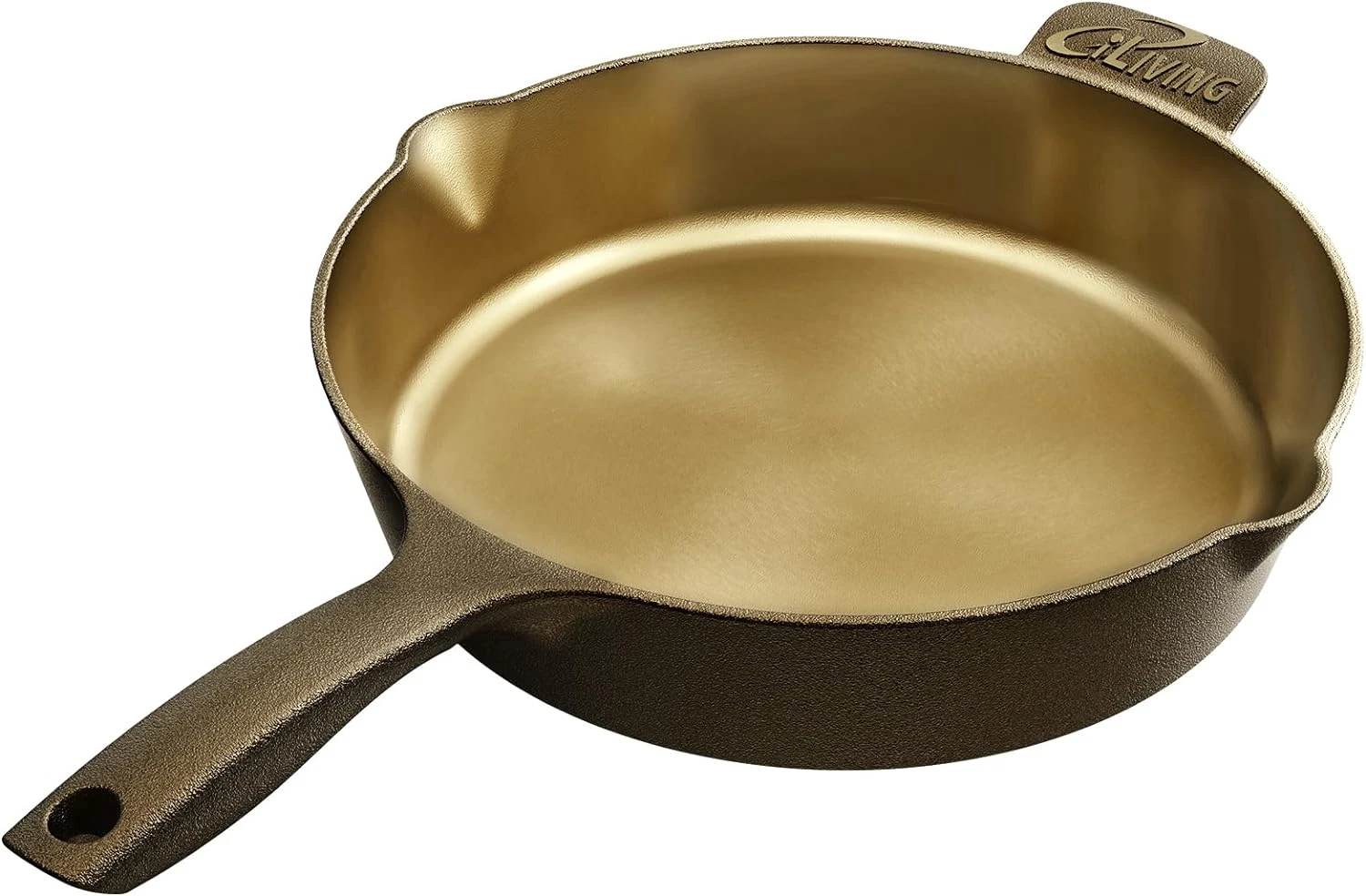 12" Modern Heirloom Cast Iron Skillet - Seasoned & Polished Finish