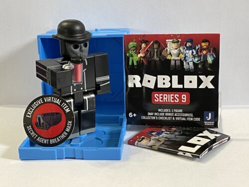 Roblox Series 9 BLUE Cube (Site 76: MCD Agent)+Virtual Code OPEN BOX QUICK  SHIP!