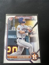 2022 Bowman Draft Paper Base BD-135 Jacob Melton - Houston Astros