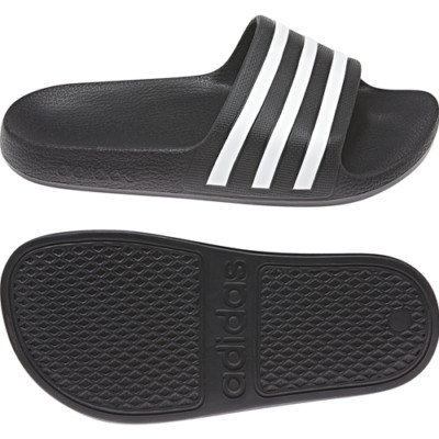 ADIDAS ADILETTE AQUA K CIABATTE CON FASCIA soldes DA BAMBINO black mare piscina doccia