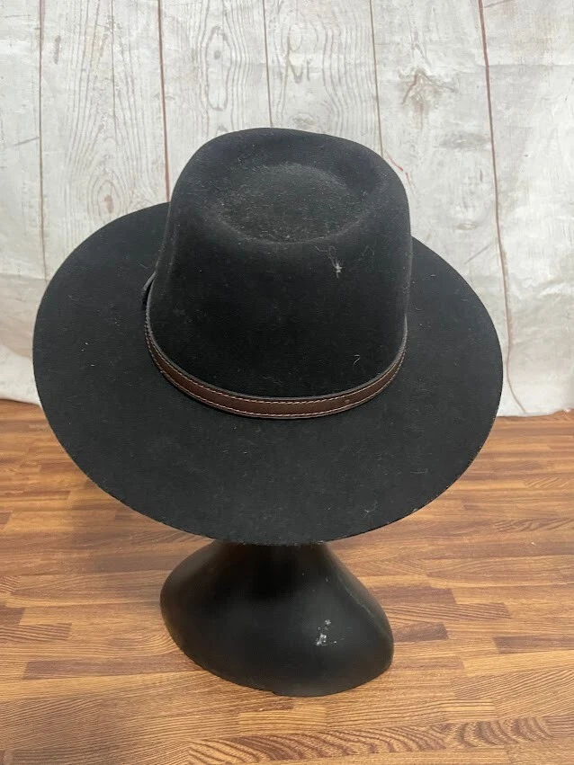 Sombrero Fedora Negro Hecho a Medida Fallen Broken Street Talla S/M Foto 4 de 4