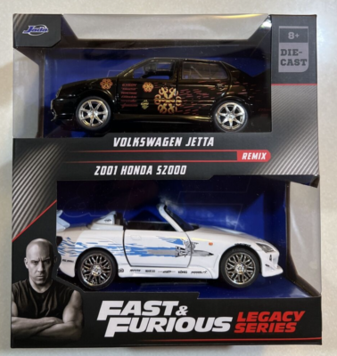 NEW 2024 Jada Fast & Furious Legacy Series VW JETTA & Honda S2000