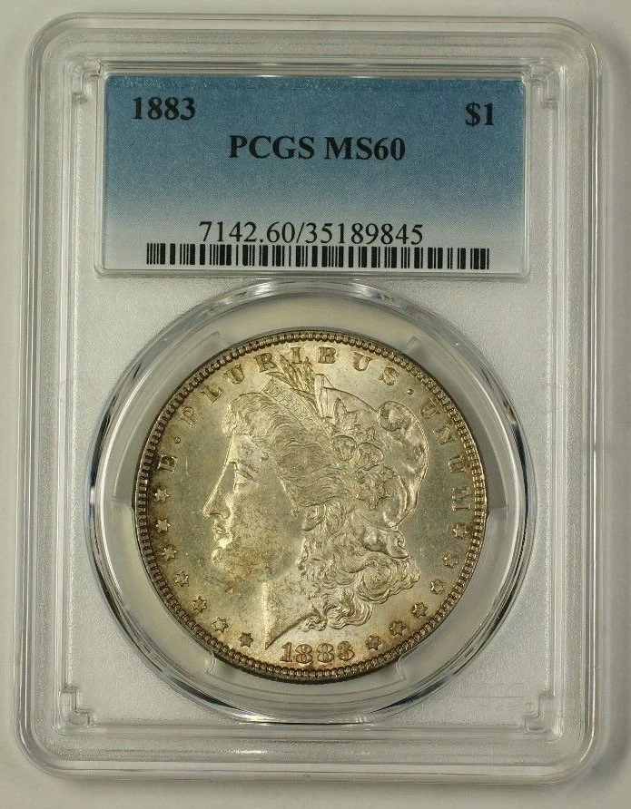 MS 60 Graded 1883 Year Morgan US Dollars (1878-1921) for sale | eBay