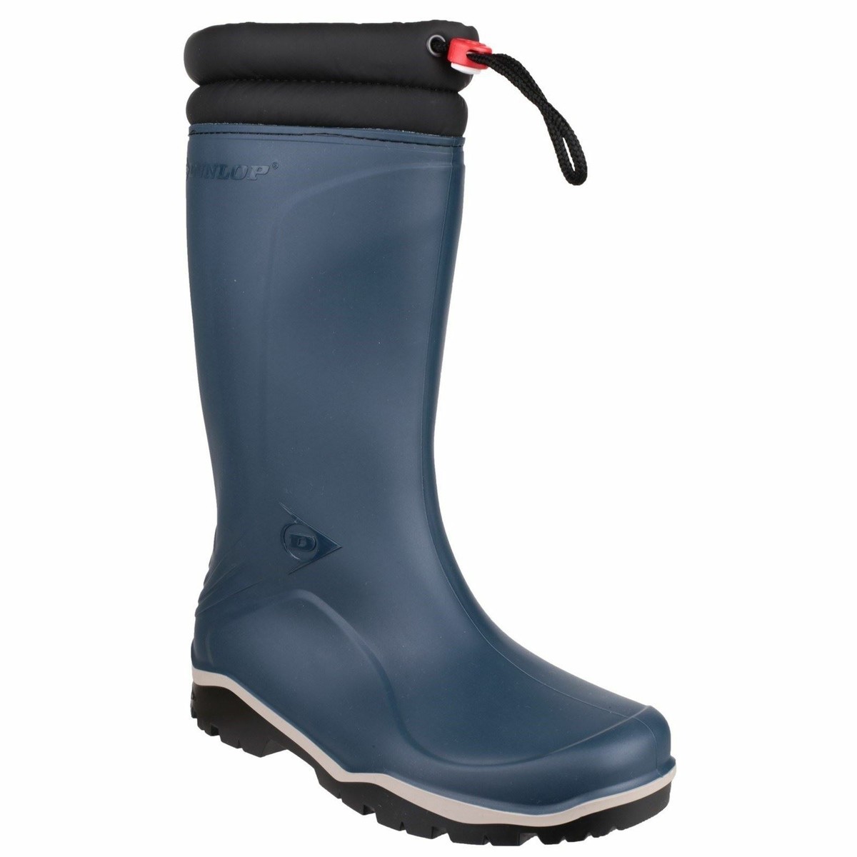 Dunlop Blizzard Rubber Wellington Boots - Waterproof Winter Boots Warm To -15°C, Black UK Size 5 - View #5