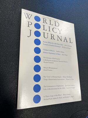 World Policy Journal: Volume XI, No. 1, Spring 1994