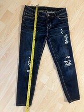 White House Black Market crop leg size 4 jeans skinny jean