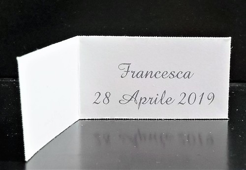 100Bigliettini 18Anni Diciottesimo Compleanno Bomboniera Possibilità di Stampa - Foto 3 di 4
