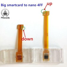 Smartcard converter to Vertical nano sim usim smart card 4FF adapter