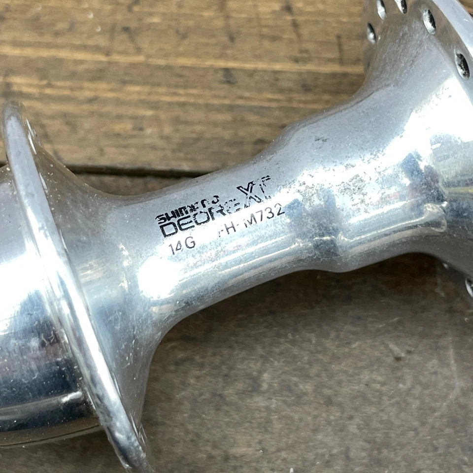 Vintage Shimano Deore XT Hub Set HB-M730 FH-M732 32 Hole MTB Mountain 32h 1990s - Image 3 of 4