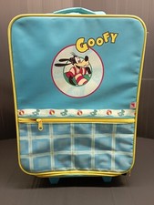 Valise Enfant A Roulettes avec poignée retractable, De marque  Disney, GOOFY