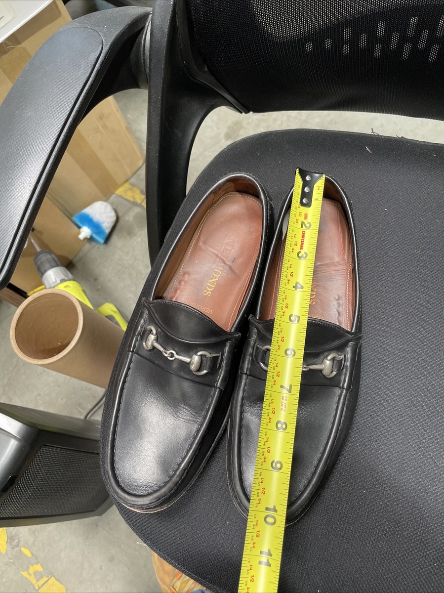 Allen Edmonds Loafers Mens Italian Horsebit Verona ll Black Leather 10D Allen Edmonds Loafers Mens Italian Horsebit Verona ll Black  main image 2
