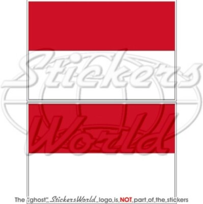 Liechtenstein Flagge Aufkleber, 2 Stück, Vinyl, 7,5x3,8 Cm, Wetterfest, Für Auto, Helm, Fenster