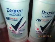 2-Degree Advanced Antiperspirant Deodorant 72-Hr Lavender & Waterlily   2.6 oz
