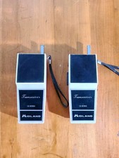 Vintage Pair Of Midland Transceiver Walkie Talkie Radios Model 13-028X Tested