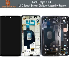 For LG Stylo 6 5 4 LCD Display Touch Digitizer Screen Assembly With Frame USA