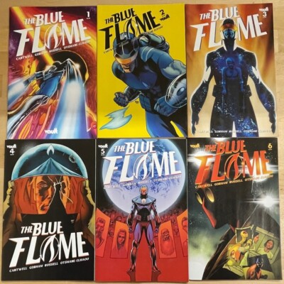 THE BLUE FLAME #1-10 Vault Comics (2021) Cantwell & Gorham