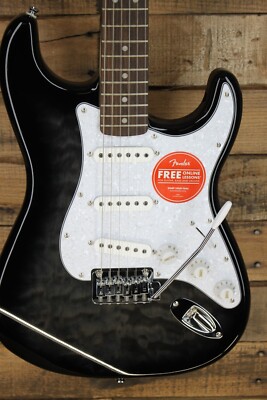 Squier Affinity Stratocaster, Strat QMT Electric Guitar