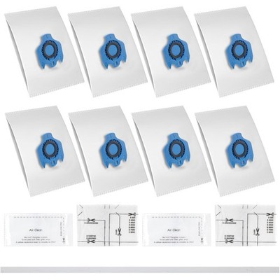 Staubsaugerbeutel Set, 8 Stück, kompatibel mit S 8000-S 8999, C2, C3, EcoLine...