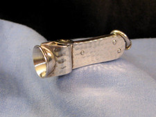 ANTIQUE CHESTER STERLING SILVER SAMPSON MORDAN CIGAR CUTTER FOB 1907