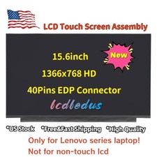 For Lenovo Ideapad 3 15ITL05 81X8 HD 40pin LCD Touch Screen Assembly Replacement