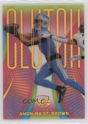 2024 Panini Illusions Clutch Pink 274/399 Amon-Ra St Brown #9 2qw