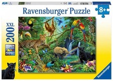 Puzzle Ravensburger Tiere im Dschungel 200 Te...