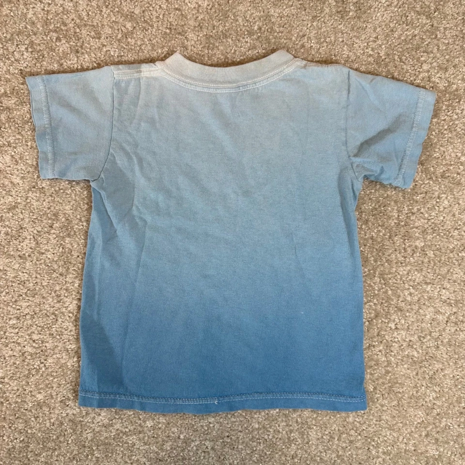 Camiseta SeaWorld Orca Whale Niños Extra Pequeña (XS) Azul Gráfico Camiseta Foto 4 de 4