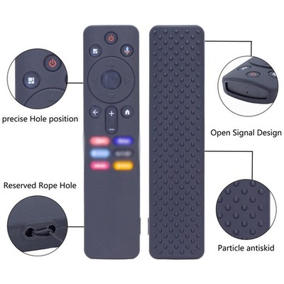 Für XIAOMI XMRX N5 TV Fernbedienung Silikon Hülle für stoßfest mit Glow Effekt