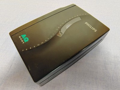 Vintage 1990s Philips AQ6401 AQ 6401 Cassette Player Tested Working Video