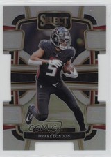 2023 Panini Select Concourse Silver Prizm Die-Cut Drake London #6 1fb7