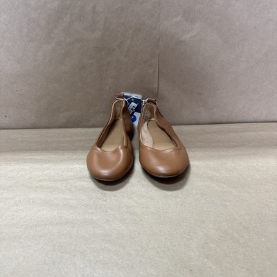 Universal Thread - Womens Cognac 7 Danielle Scrunch Ballet Flats SEE DESCRIPTION