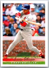 ⚾ 1993 Upper Deck #605 Luis Alicea St. Louis Cardinals