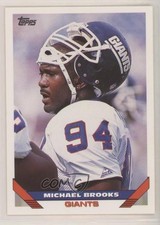 1993 Topps Michael Brooks #499 4ye