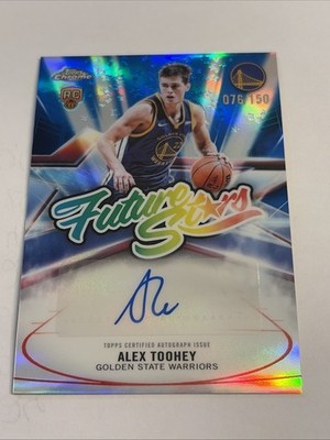 2025 Topps Chrome Update Alex Toohey /150 Auto Rookie #FS-ATO Blue Future Stars