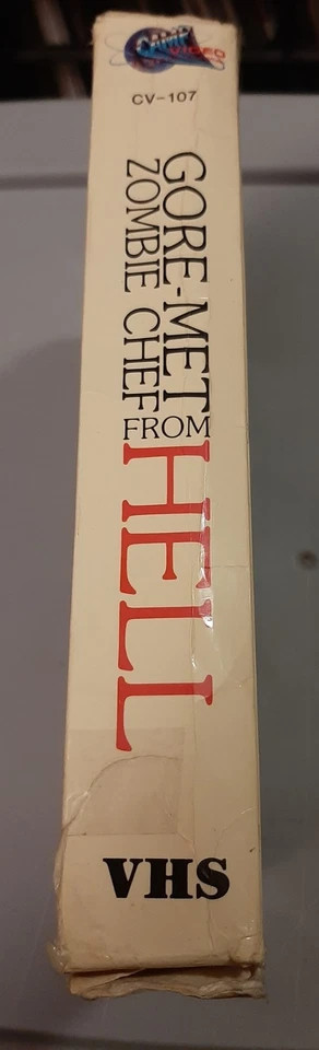 Gore-Met Zombie Chef From Hell VHS Camp Video Big Box Horror Gore SOV  - Image 3 of 4