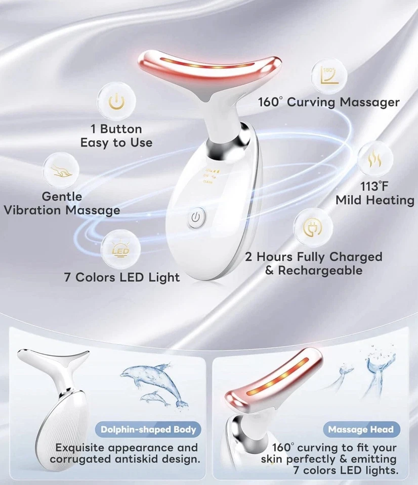 Appareil Anti Rides Visage Appareil de Beauté Homme Femme Makeup Cadeau - Photo 3/4