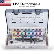 Dental Universal Implant Instrument Prosthetic Restoration Hand Driver Tool Kit