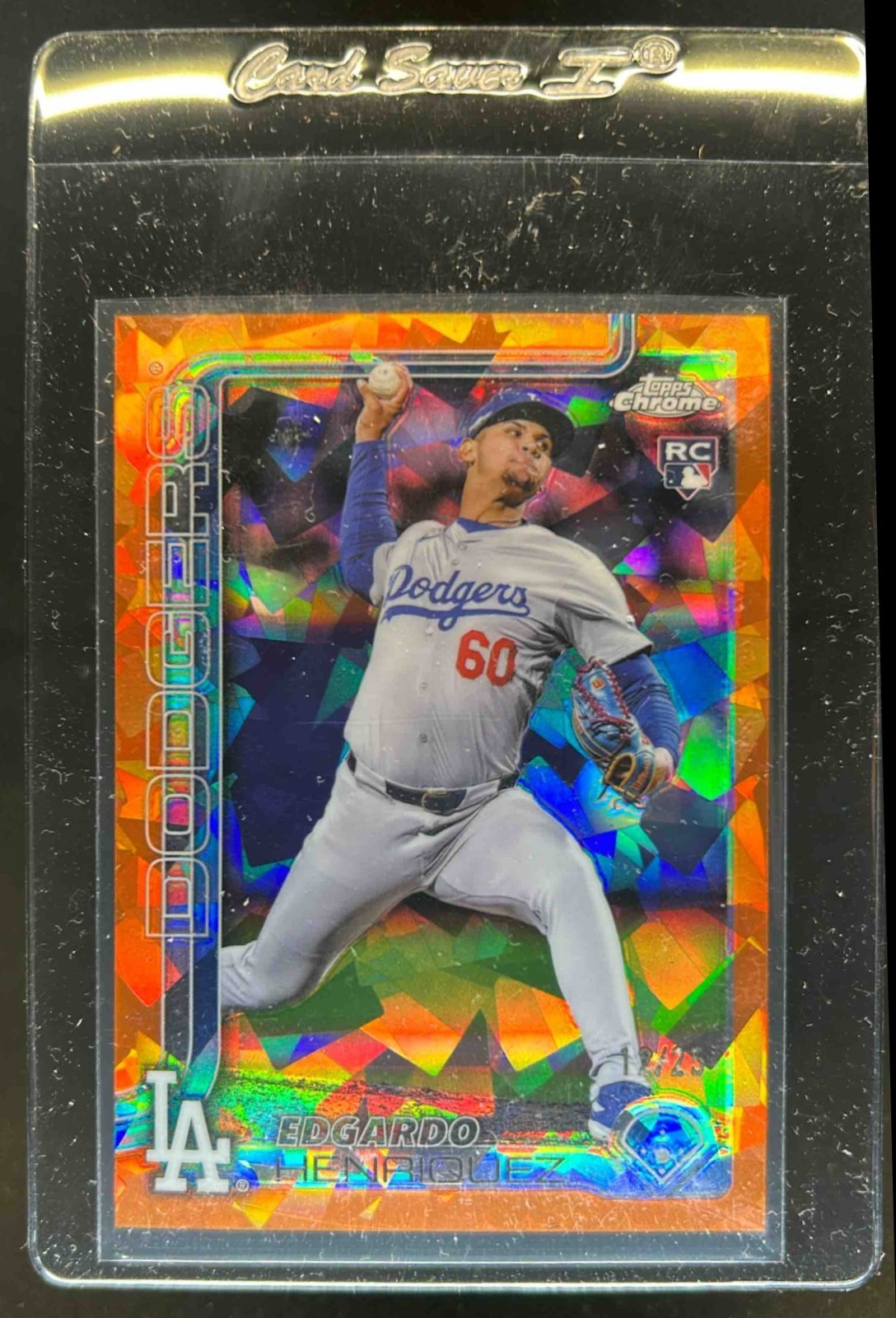 2025 Topps Chrome Edgardo Henriquez Prism Refractor (RC) #71