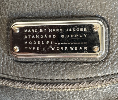 Borsa a tracolla MARC BY MARC JACOBS Classic Q NATASHA in pelle grigia - Foto 4 di 17