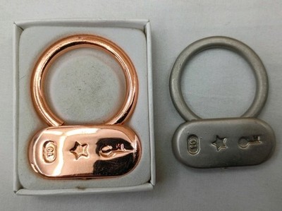 Lot Of 2, Vintage Weight Watchers 10 Pound Achievement Recognition Keychains