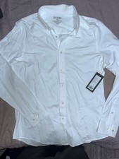Rhone Commuter Dress Shirt - Men's Medium  138.00 White
