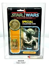 AFA 85-y NM+ - Star Wars - YODA The Jedi Master - Power of the Force 1985 - RARE